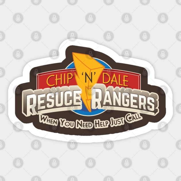 Power Rescue Rangers Sticker by Nazonian